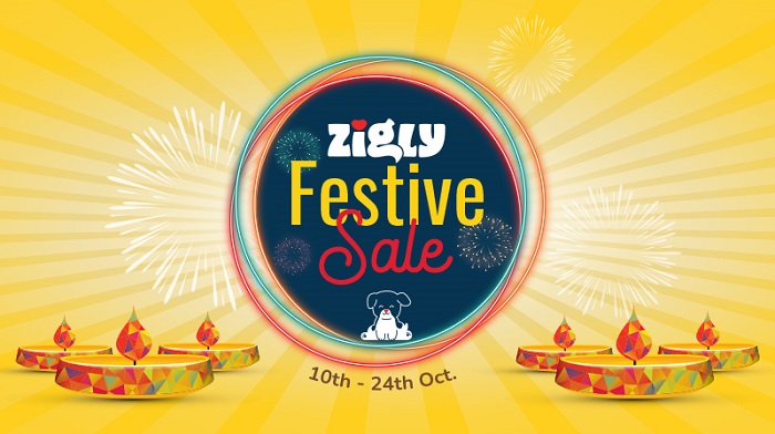 Celebrate This Festive Season With Zigly’s Diwali Festive Sale For Pets!!