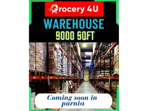 Grocery4U Launches a 9000 Square Foot Warehouse in Purnia, Bihar, to Expand Operations